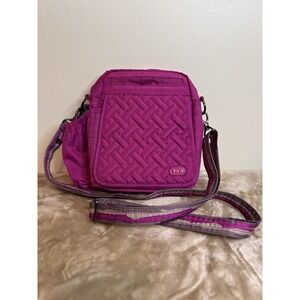 Lug RFID Convertible Crossbody Bag - Flapper Brushed Orchid